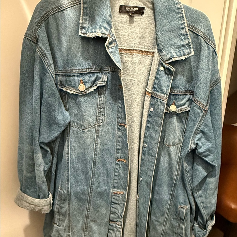 Black Label Women's Light Blue Jean Jacket